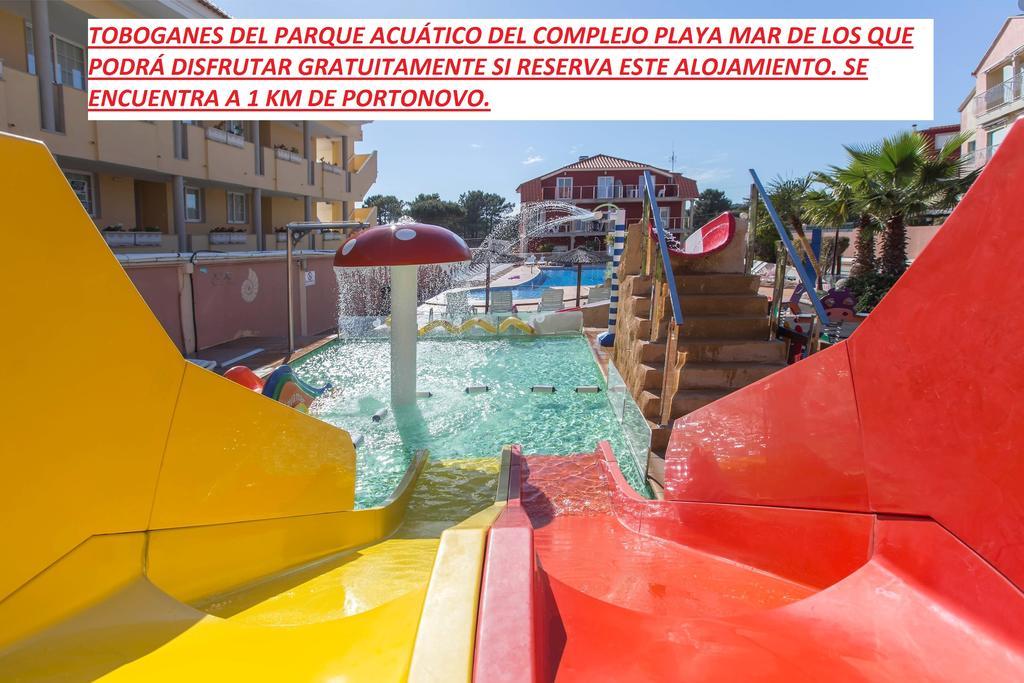 Apartamento Playa Mar Portonovo Centro. Sanxenxo Eksteriør bilde